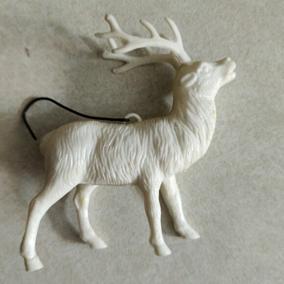 Vintage Hard Plastic Celluloid Christmas Ornaments & Bulbs - Lot of 4-  RARE - Picture 6 of 13